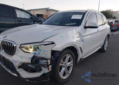 2020 BMW X3 Sdrive30I из США, поврежденный, VIN 5UXTY3C02L9B46369